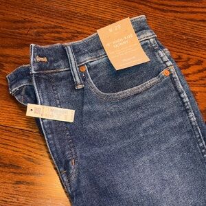 Madewell Blue Denim Skinny Jeans